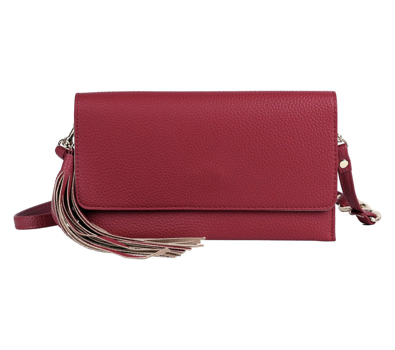Julia Buxton Vegan Leather Phone Wallet w/ Crossbody Strap — View 13
