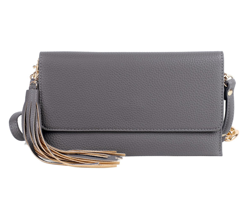 Julia Buxton Vegan Leather Phone Wallet w/ Crossbody Strap — View 16