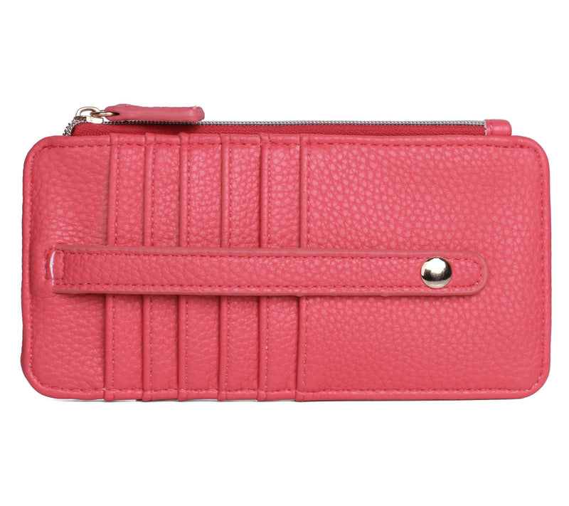 Julia Buxton Vegan Leather Pik-Me-Up Thin RFIDCard Holder — View 24