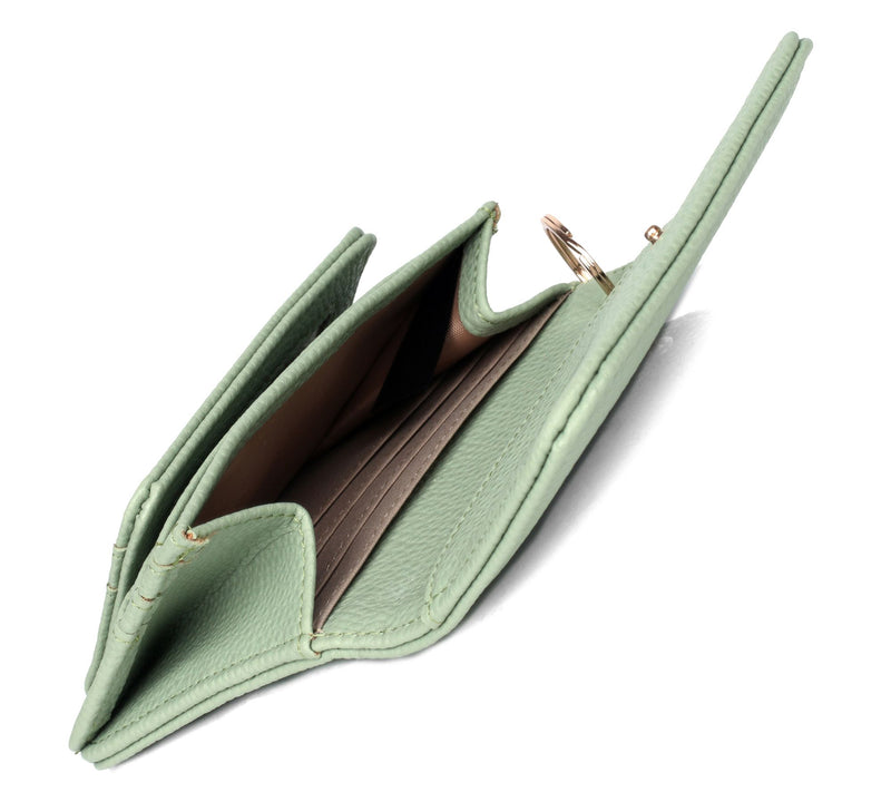 Julia Buxton Vegan Leather Mini Flap RFID CardCase — View 5