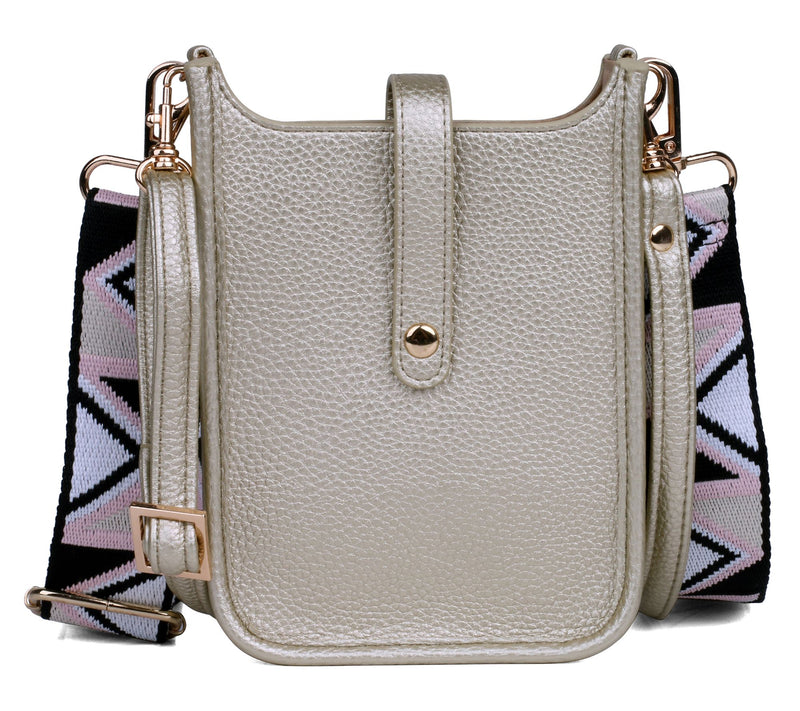 Julia Buxton Vegan Leather Guitar Strap Phone RFID Crossbody — View 19