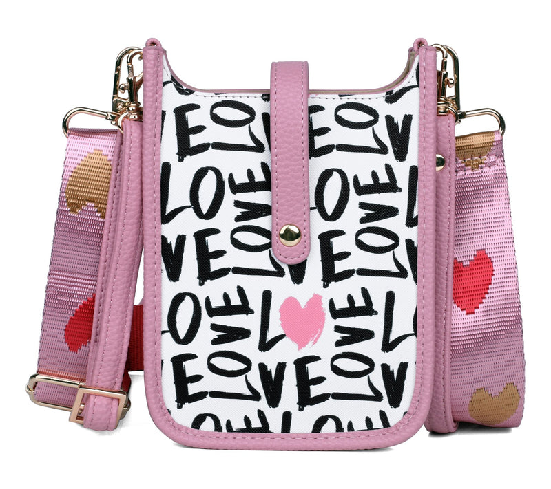 Julia Buxton Vegan Leather Guitar Strap Phone RFID Crossbody — View 6