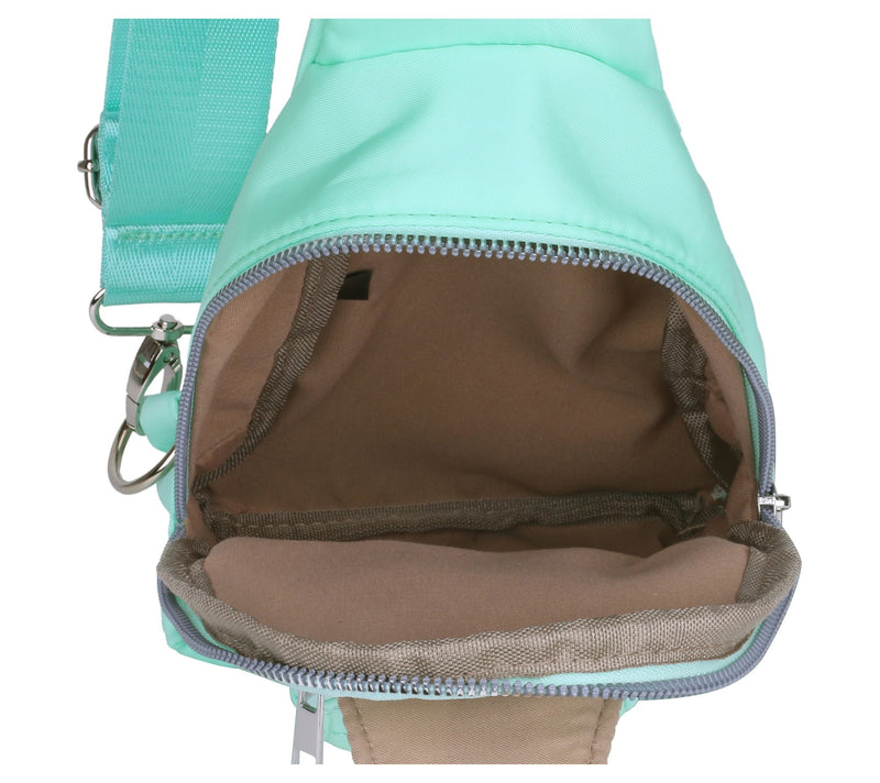 Julia Buxton Quilted Nylon Sling — View 2