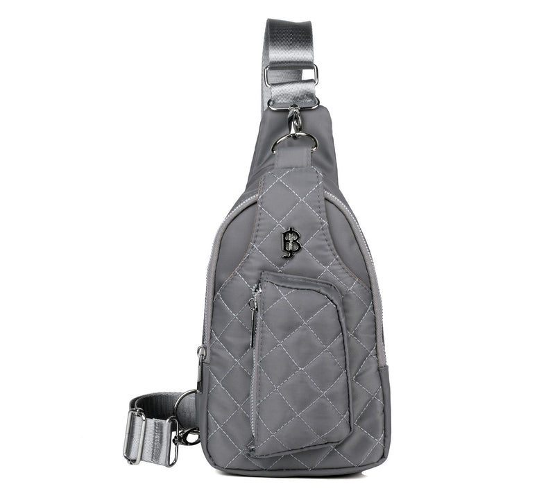Julia Buxton Quilted Nylon Sling — View 18