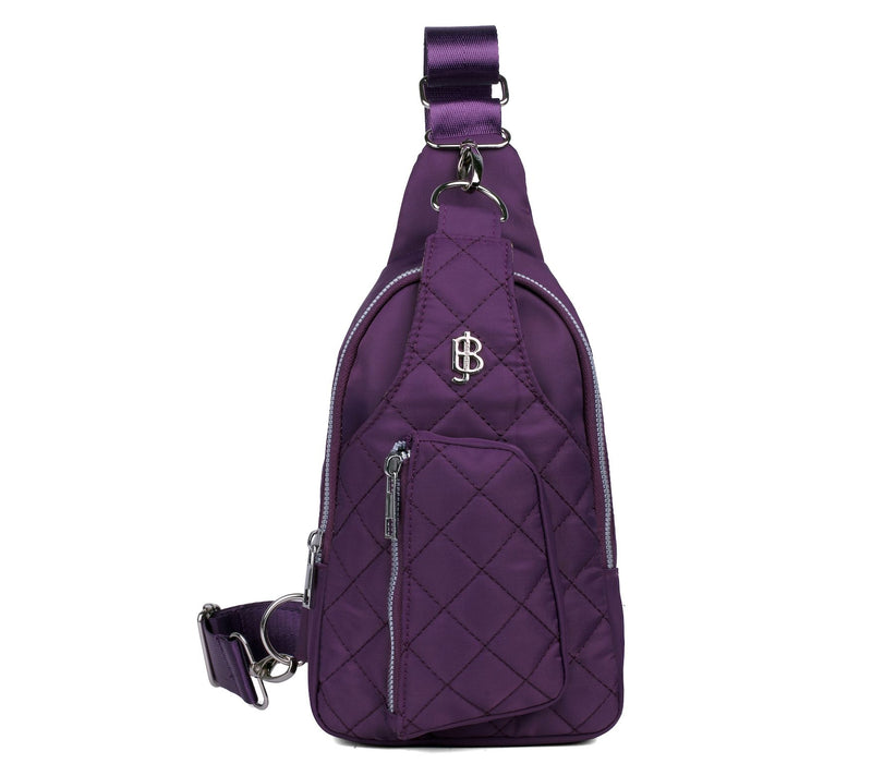 Julia Buxton Quilted Nylon Sling — View 23