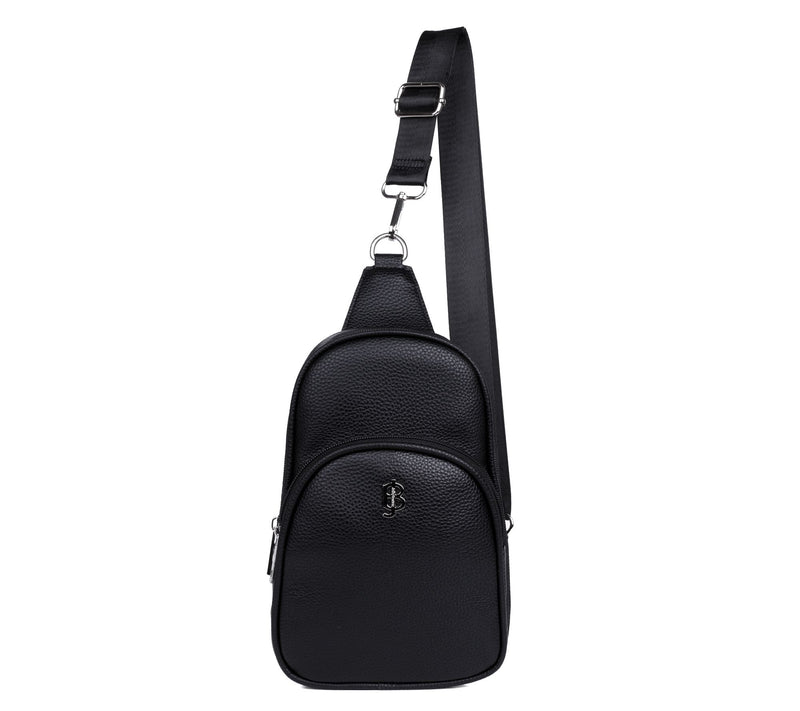Julia Buxton Vegan Leather Adjustable Sling Bag — View 9