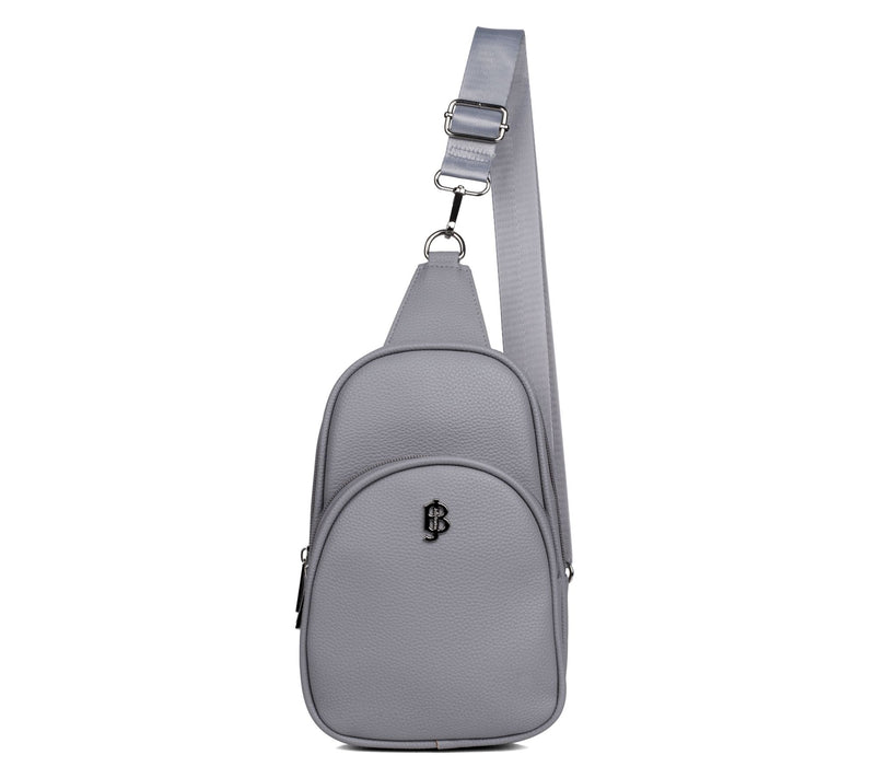 Julia Buxton Vegan Leather Adjustable Sling Bag — View 10
