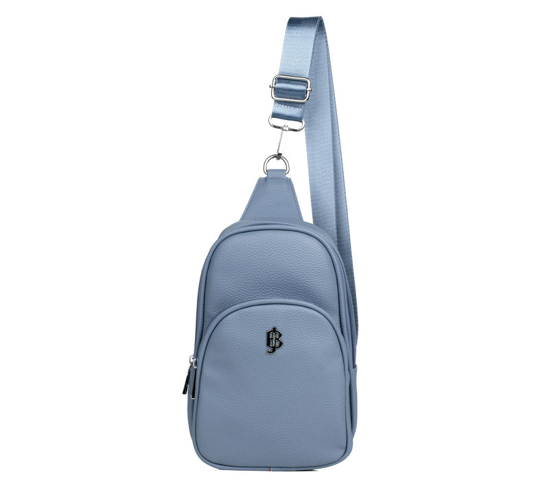 Julia Buxton Vegan Leather Adjustable Sling Bag — View 11