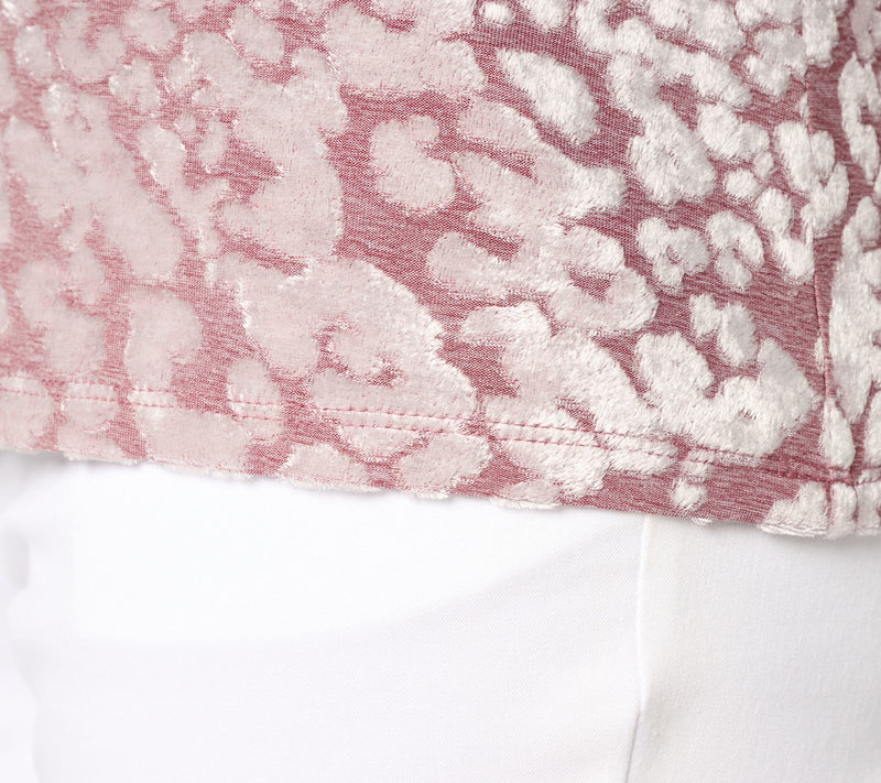 Women with Control Burnout Knit Long Sleeve Top — View 6
