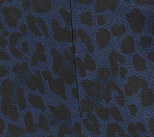 Susan Graver Regular Printed Ponte Straight Leg Pant — View 7