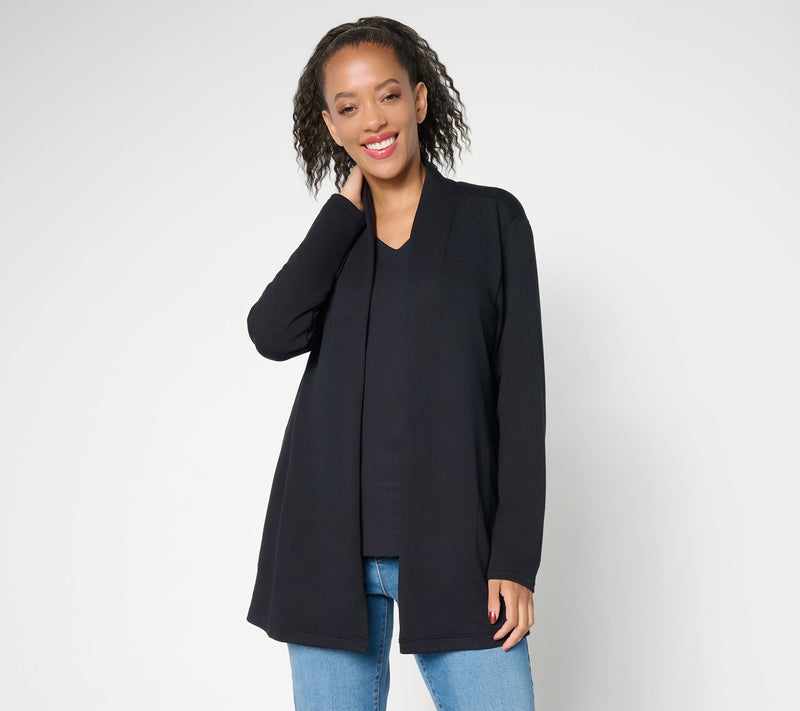 Brandis Dress Out Loud Petite Acquitted Knit Duster Cardigan — View 13