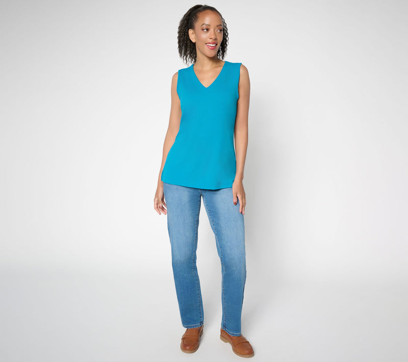 Brandis Dress Out Loud Smooth Criminal V-Neck Tank Top — View 5
