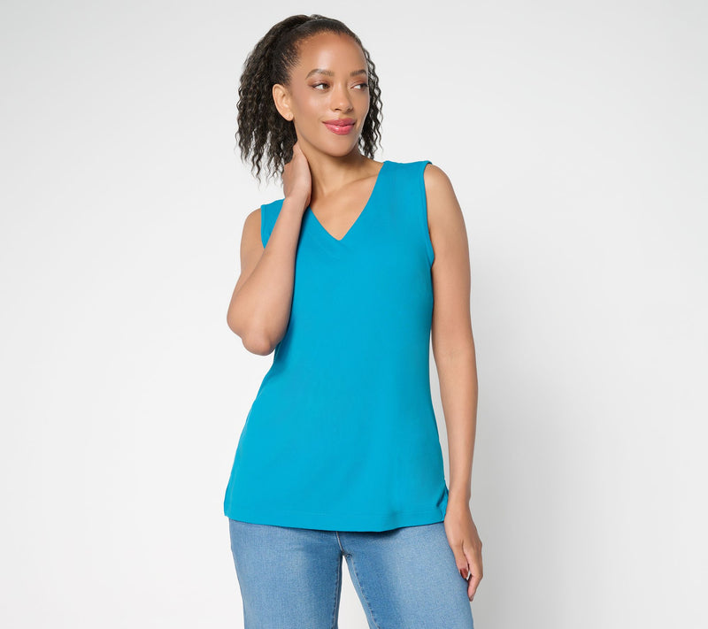 Brandis Dress Out Loud Smooth Criminal V-Neck Tank Top — View 13