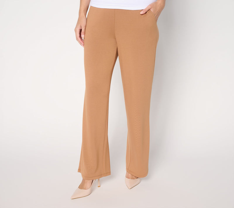 Branids Dress Out Loud Petite Acquitted Knit Wide Leg Pants — View 13