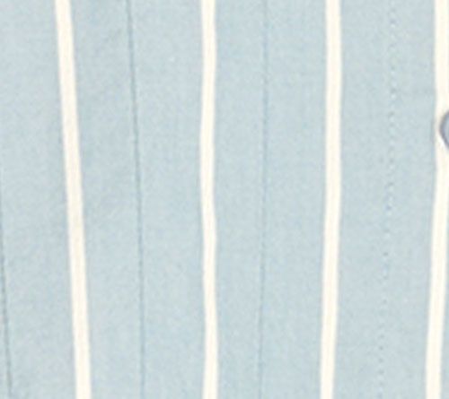 Me by Jennie Garth Bowery 100% Cotton Striped Shirt — View 8