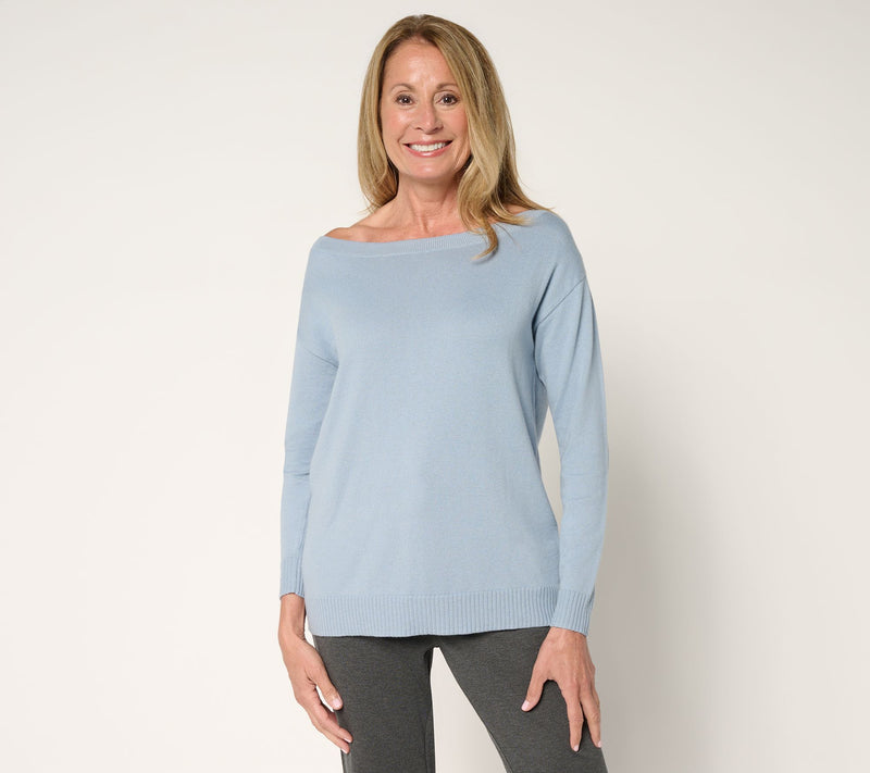 BEAUTIFUL by Lawrence Zarian Off Shoulder Sweater — View 15