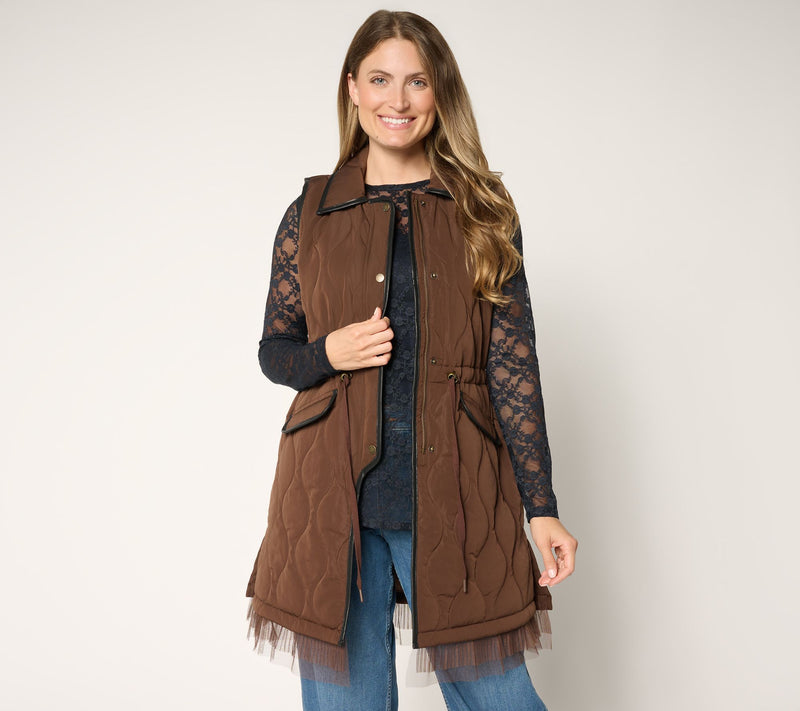 LOGO by Lori Goldstein Petite Sleeveless Vest — View 12