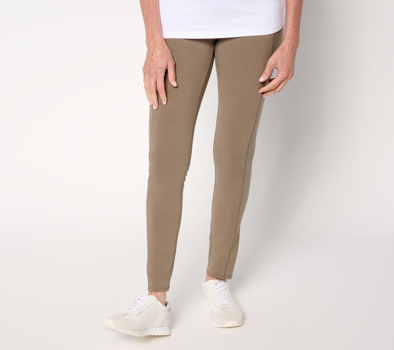 Denim & Co. Active Regular Duo Stretch Slim Leg Pants — View 13
