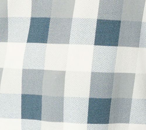 Denim & Co. Heavenly Jersey 3/4 Sleeve Plaid Henley Top — View 10