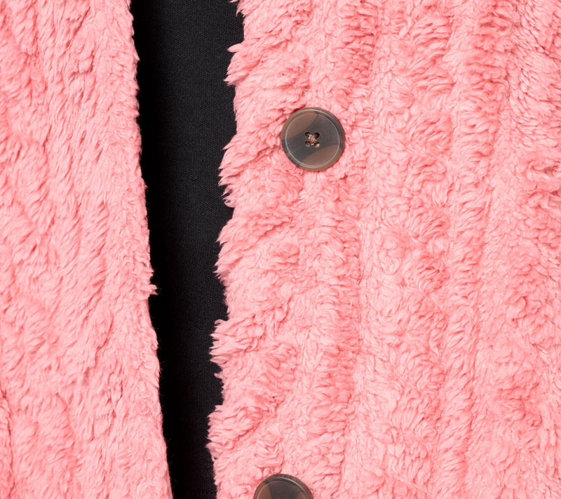 Cuddl Duds Sculpted Sherpa Shacket — View 15