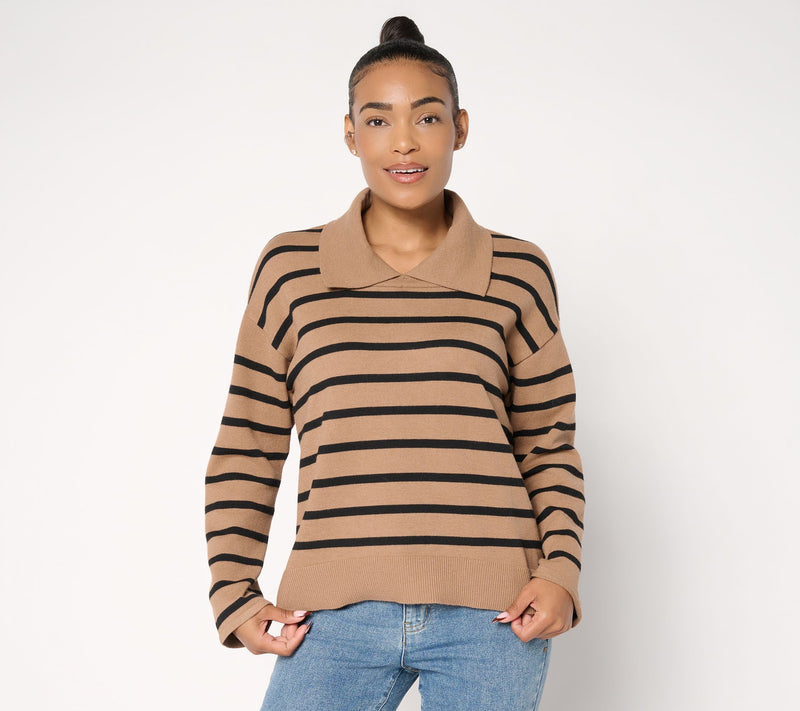 Me by Jennie Garth Miles Hi-Low Sweater — View 14