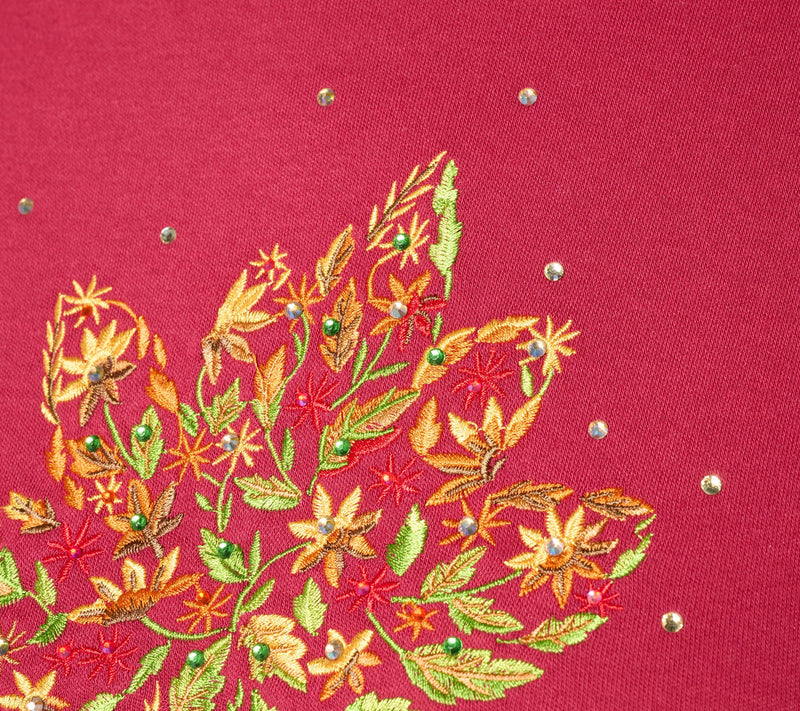 Quaker Factory Stitch in Time Fall Fauna Long Sleeve Top — View 5