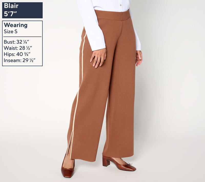 nicole by Nicole Miller Regular Sweater Knit Pull On Pants — View 6