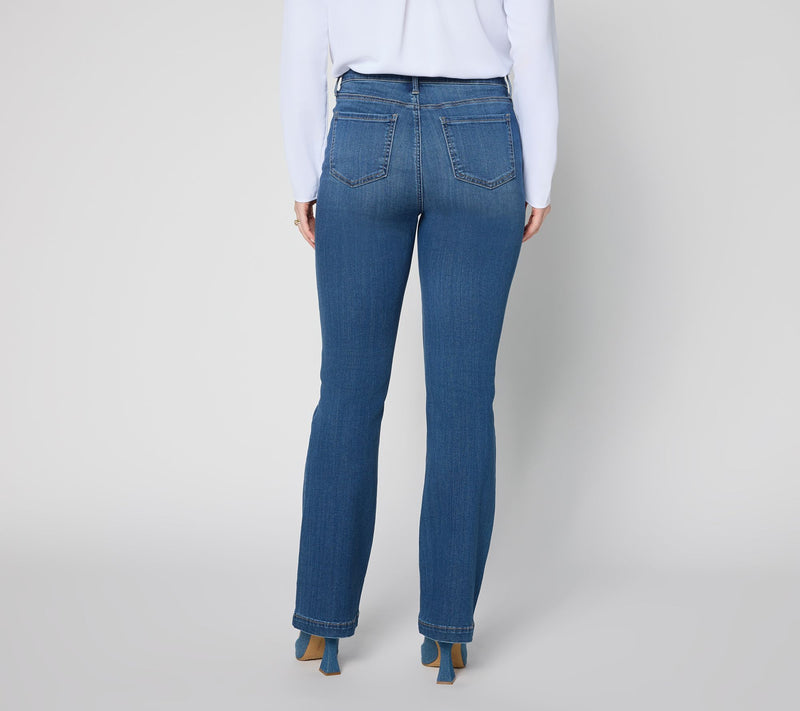 NYDJ Regular Sure Stretch High-Rise Barbara Bootcut Jeans - Regular — View 4