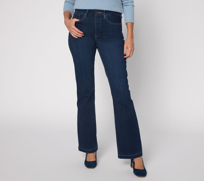 NYDJ Petite Sure Stretch High-Rise Barbara Bootcut Jeans- Petite — View 15