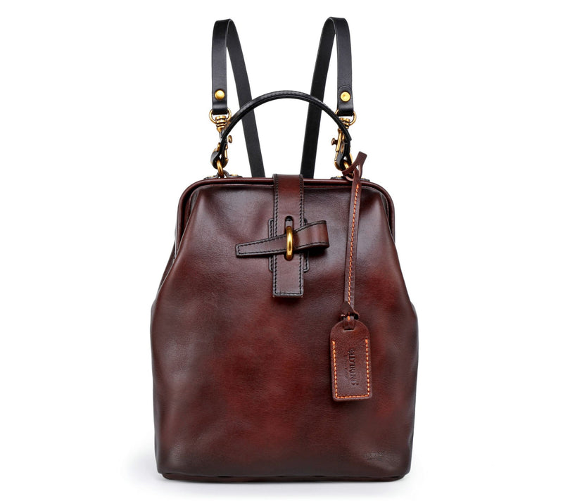 Old Trend Pamela Convertible Leather Backpack — View 14