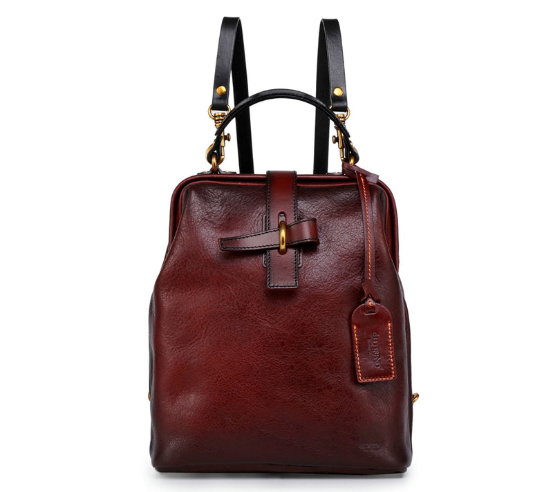 Old Trend Pamela Convertible Leather Backpack — View 15
