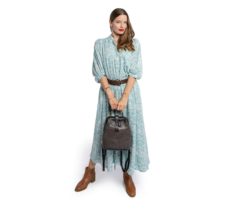 Old Trend Pamela Convertible Leather Backpack — View 6