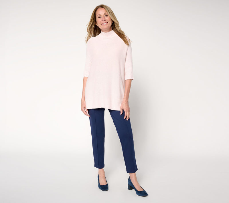 Joan Rivers Dolman Sleeve Turtleneck Sweater — View 5