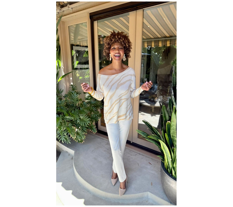 BEAUTIFUL by Lawrence Zarian Petite Silky Ponte Tailored Pant — View 17