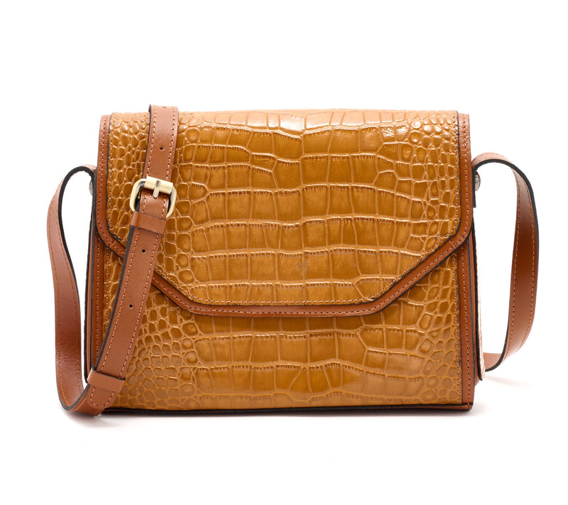 Patricia Nash Valsinni Leather Flap Crossbody — View 3