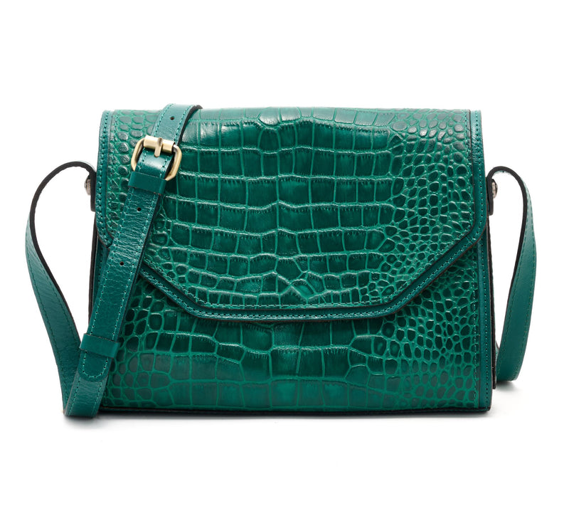Patricia Nash Valsinni Leather Flap Crossbody — View 9