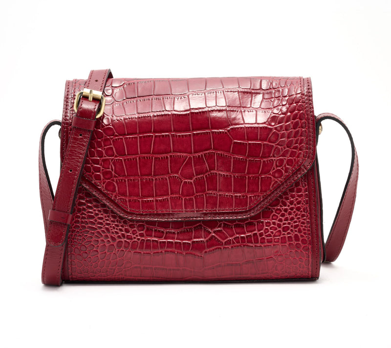Patricia Nash Valsinni Leather Flap Crossbody — Main view