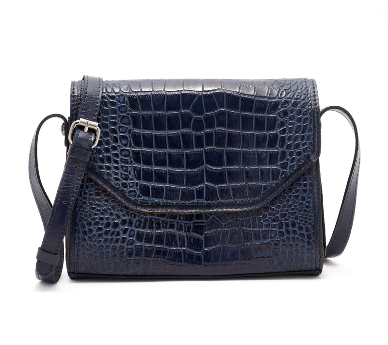 Patricia Nash Valsinni Leather Flap Crossbody — View 5