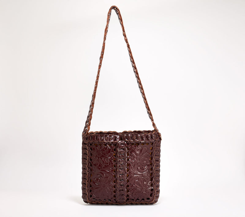 Patricia Nash Vaticci Leather Chainlink Crossbody — Main view