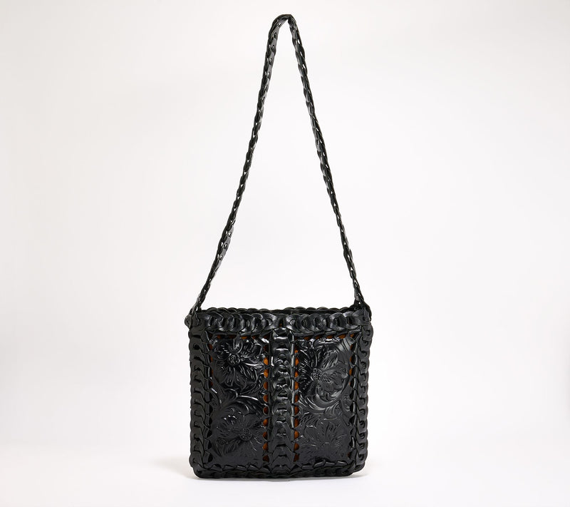 Patricia Nash Vaticci Leather Chainlink Crossbody — View 9
