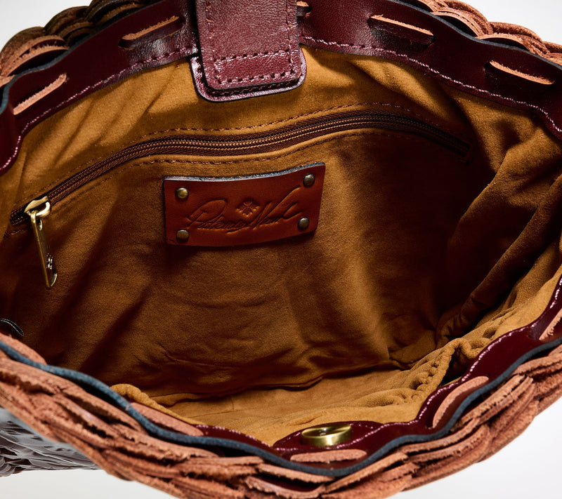 Patricia Nash Vaticci Leather Chainlink Crossbody — View 4