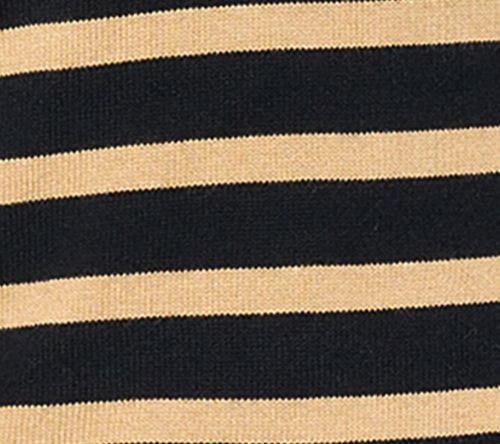 Susan Graver Super Soft Mixed Stripe Crew Neck Sweater — View 8