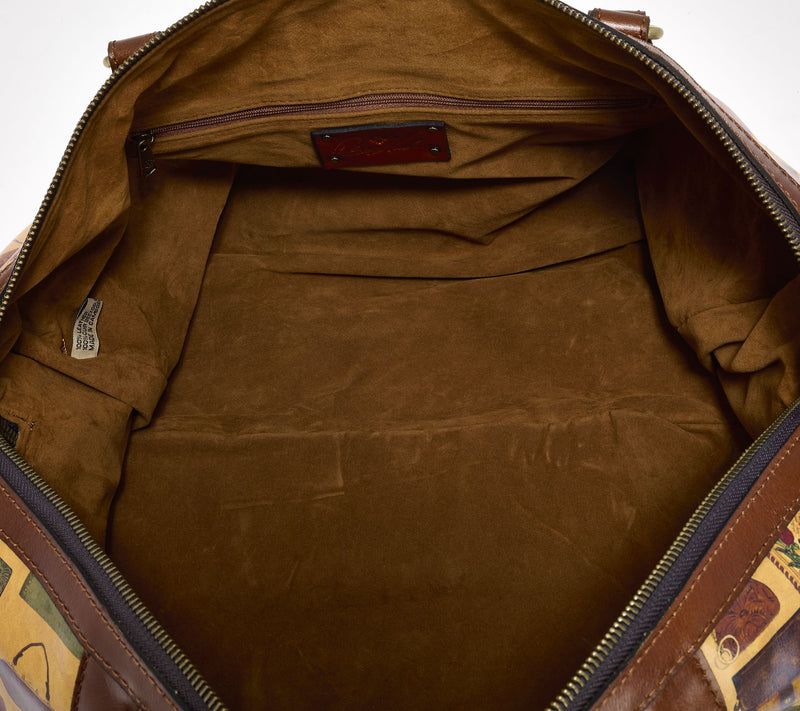 Patricia Nash Milano Leather Weekender — View 17