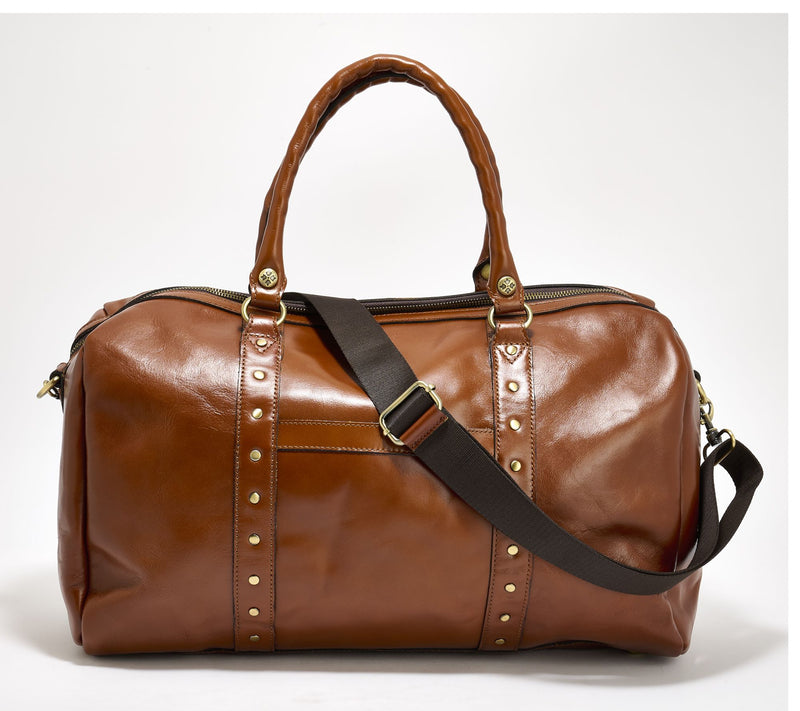 Patricia Nash Milano Leather Weekender — View 11
