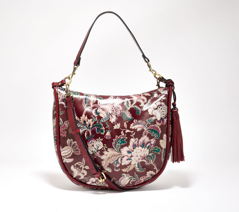 Patricia Nash Chiavari Leather Convertible Hobo — Main view