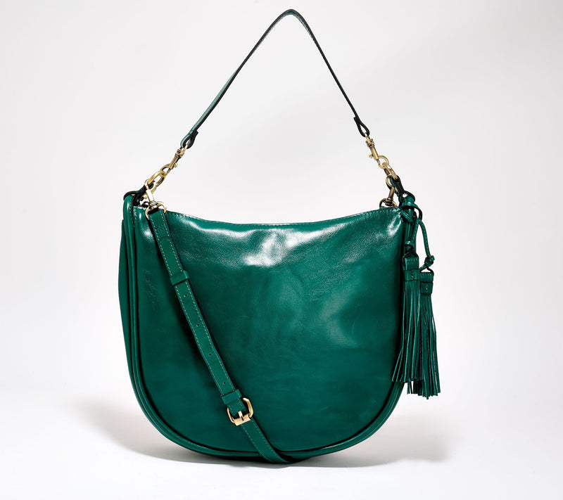 Patricia Nash Chiavari Leather Convertible Hobo — View 11