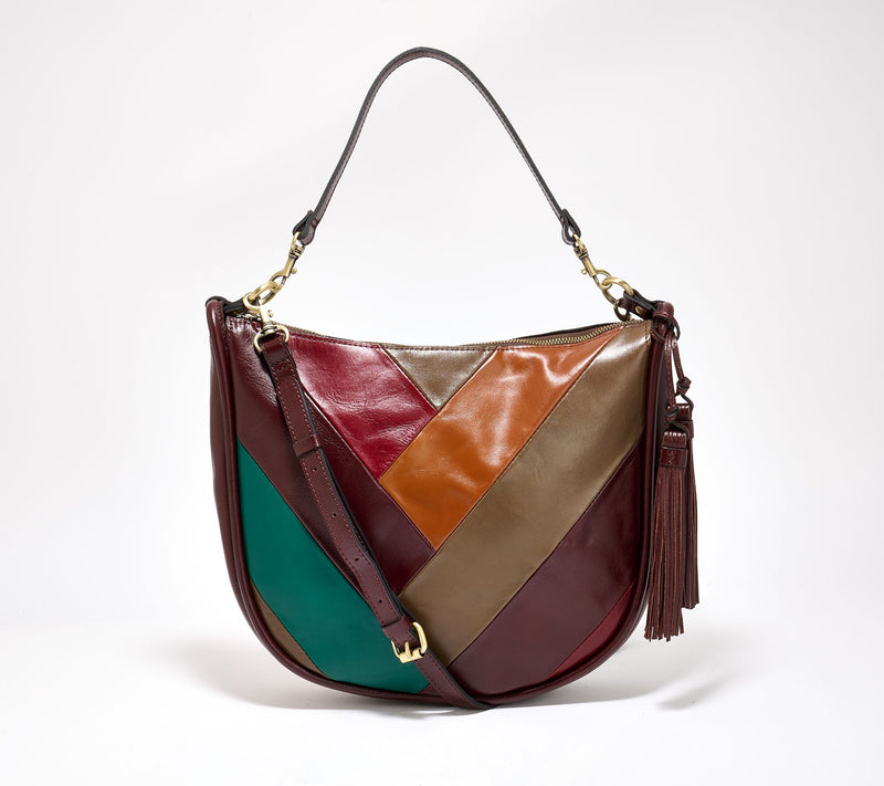 Patricia Nash Chiavari Leather Convertible Hobo — View 7