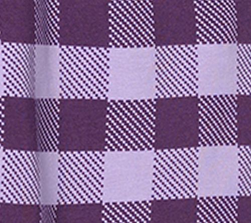 Denim & Co. Regular Buffalo Check So Soft Jersey Henley Tunic — View 6