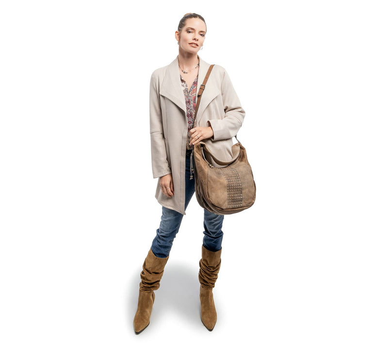 Old Trend Dorado Convertible Leather Hobo Shoulder Bag — View 6