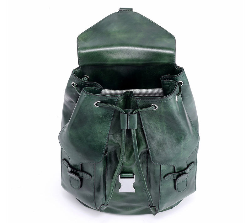 Old Trend Rock Valley Leather Backpack — View 4